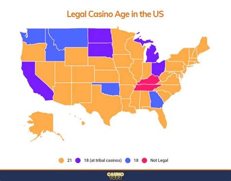 Gambling Age by State 2024 .